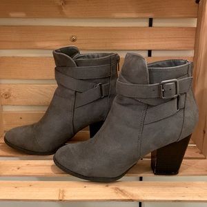 Gray Booties